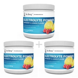 BUNDLE: Electrolyte Powder Raspberry Lemon pack of 3