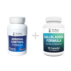 BUNDLE: Adrenal Cortisol Formula and Gallbladder Formula pack of 2